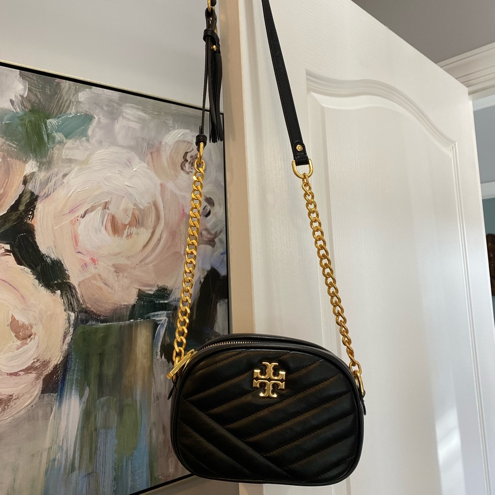 Tory Burch Kira Chevron Crossbody with Tassel